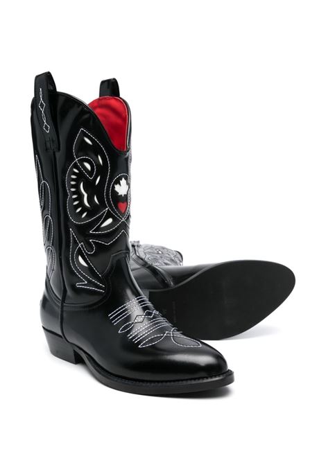 Stivali in pelle DSQUARED2 JUNIOR | 793642
